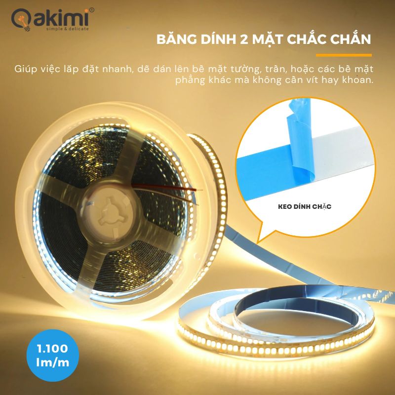 Led Dây Akimi ArchiGrow G15 – Giải Pháp Chiếu Sáng Hắt Trần Chuẩn Kiến Trúc Cho Nội Thất
